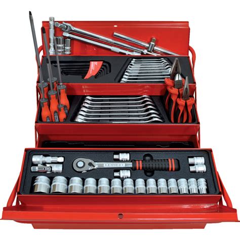 62 pc metal box tool set|Home Tool Set (62 Piece) – MOTORHEAD & STEELHEAD Tools.